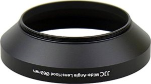 Osłona na obiektyw JJC Osłona przeciwsłoneczna JJC 62 mm wide metalowa 2