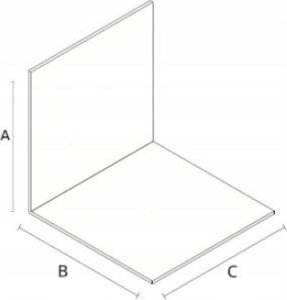 UN KĄTOWNIK DO PROFILI UA 93*85*85*2.0 (1 SZT) 1