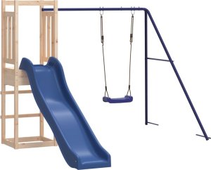 vidaXL Plac zabaw do ogrodu, lite drewno sosnowe 2