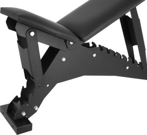 Ławka treningowa regulowana dwustronnie UNDERFIT czarna 2