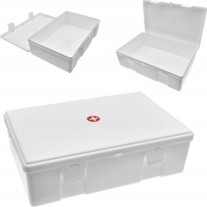 Anplast Apteczka pojemnik na Leki 26 x 17 x 8cm White 2,5L 8