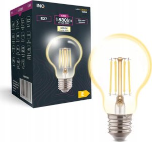 INQ Żarówka LED A60 E27 12W 1580lm 3000K filament INQ EDA050WW 1