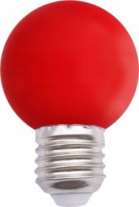 INQ Żarówka LED E27 2,0W czerwona - kulka LED DECO 230V - LPC010RD INQ 1