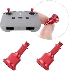 SunnyLife DRĄŻKI JOYSTICKI WYMIENNE DO PILOTA DJI MAVIC AIR 2 / 2S  / MINI 2 / 3 - RC-N1 - RED 1