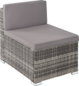 Tectake Zestaw wypoczynkowy Lignano - szary 4