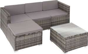 Tectake Zestaw wypoczynkowy Lignano - szary 9