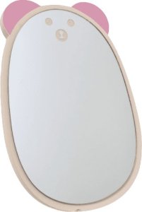 myHomelife Lusterko drewniane na nóżkach stojące miś 4