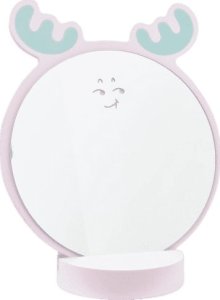 myHomelife Lusterko drewniana ozdobne na podstawce jelonek 2