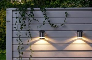 Kinkiet Ansult Kinkiet solarna lampa wykonana ze stali nierdzewnej 90mm Kinkiet solarna lampa wykonana ze stali nierdzewnej 90mm 3