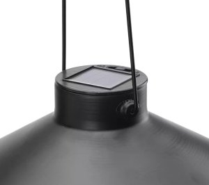 Ansult Lampa ozdobna solarna w stylu retro wisząca żarówka filament 21,5cm Lampa ozdobna solarna w stylu retro wisząca żarówka filament 21,5cm 6