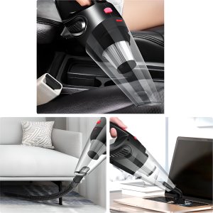 Odkurzacz ręczny Retoo RĘCZNY ODKURZACZ SAMOCHODOWY 4200Pa 120W 12V MOCNY 11