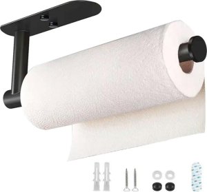 ATL AG883 Wieszak na ręcznik papierowy        czarny 2