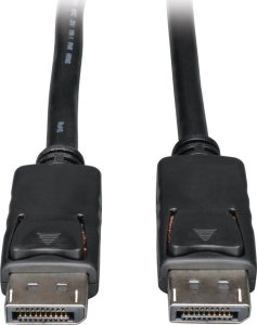 Kabel Eaton Eaton Tripp Lite Series DisplayPort Cable with Latching Connectors, 4K 60 Hz (M/M), Black, 3 ft. (0.91 m) - DisplayPort-Kabel - DisplayPort (M) zu DisplayPort (M) - 91 cm - Schwarz 1