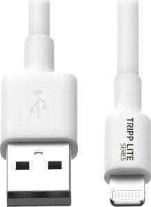 Kabel USB Eaton Lightning - USB-A 1 m Biały (M100-003-WH) 1