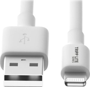Kabel USB Eaton Lightning - USB-A 1.8 m Biały (M100-006-WH) 3