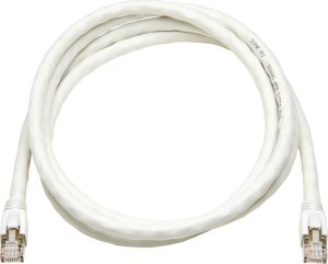 Eaton Eaton Tripp Lite Series Cat8 25G/40G Certified Snagless Shielded S/FTP Ethernet Cable (RJ45 M/M), PoE, White, 6 ft. (1.83 m) - Patch-Kabel - RJ-45 (M) zu RJ-45 (M) - 1.829 m - S/FTP - CAT 8 - ohne Haken, robust - weiss 2