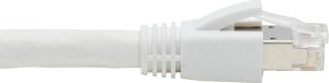 Eaton Eaton Tripp Lite Series Cat8 25G/40G Certified Snagless Shielded S/FTP Ethernet Cable (RJ45 M/M), PoE, White, 6 ft. (1.83 m) - Patch-Kabel - RJ-45 (M) zu RJ-45 (M) - 1.829 m - S/FTP - CAT 8 - ohne Haken, robust - weiss 4