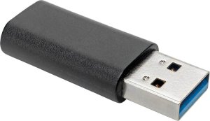 Adapter USB Eaton Tripp Lite USB 3.0 Adapter Converter USB-A to USB Type C M/F USB-C - USB-Adapter - USB Typ A (M) zu 24 pin USB-C (W) - USB 3.0 - 5 V - 900 mA - geformt - Schwarz - fur P/N: U360-004-SLIM, U360-007, U420-003, U444-06N-DGU-C, U444-06N-DU-C 1