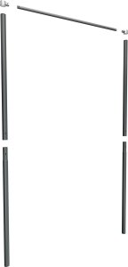 UnderFit Drążek ogrodowy drabinka gimnastyczna pozioma OCYNK Street workout UNDERFIT UF9883 3