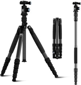 Statyw Sirui Traveler Carbon Tripod Kit T-1205+E-10 2