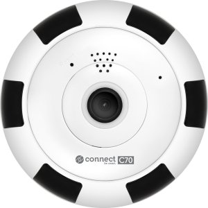 Kruger&Matz Kamera Wi-Fi wewnętrzna Connect C70 Tuya FishEye 4