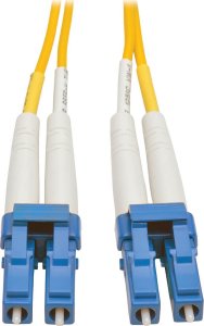 Eaton Eaton Tripp Lite Series Duplex Singlemode 9/125 Fiber Patch Cable (LC/LC), 2M (6 ft.) - Patch-Kabel - LC Single-Modus (M) zu LC Single-Modus (M) - 2 m - Glasfaser - Duplex - 9/125 Mikrometer - Riser - Gelb 1