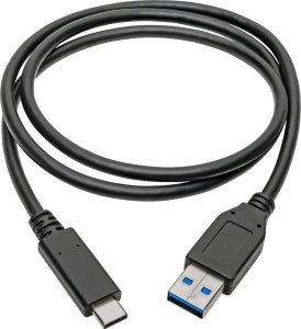 Kabel USB Eaton USB-A - USB-C 0.91 m Czarny (U428-C03-G2) 2