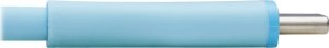 Kabel USB Eaton Eaton Tripp Lite Series Safe-IT USB-C to Lightning Sync/Charge Antibacterial Cable, Ultra Flexible, MFi Certified - USB 2.0 (M/M), Light Blue, 3 ft. (0.91 m) - Lightning-Kabel - 24 pin USB-C mannlich zu Lightning mannlich - 91 cm - Hellbla 6