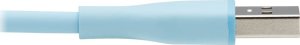 Kabel USB Eaton Tripp Lite Safe-IT USB-A to USB-C Antibacterial Cable, USB 2.0, Ultra Flexible (M/M), Light Blue, 6 ft. (1.8 m) - USB-Kabel - 24 pin USB-C (M) zu USB (M) - USB 2.0 - 91 cm - geformt, bis zu 480 Mbps - Hellblau - fur P/N: U222-004, U222-007 5