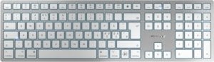 Klawiatura Cherry CHERRY KW 9100 SLIM FOR MAC klawiatura USB + Bluetooth QWERTY Angielski Srebrny 1