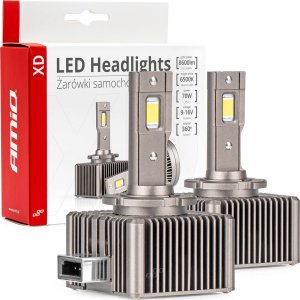 AMiO Żarówki żarniki led seria xd d8s 6500k canbus amio-03315 1