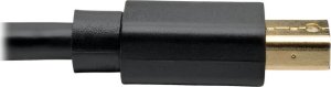 Kabel Eaton Tripp Lite Series Mini DisplayPort do DisplayPort Adapter Cable, 4K 60 Hz (M/M), DP Latching Connector, czarny, 6 ft. (1.8 m) - Kabel DisplayPort - DisplayPort (M) do Mini DisplayPort (M) - 1.83 m - zatrzask, 4K wsparcie 6