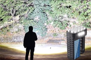 Latarka Tech-Led Latarka solarna przenośna wielofunkcyjna 2 w 1 lampa i szperacz ST11 Latarka solarna przenośna wielofunkcyjna 2 w 1 lampa i szperacz ST11 7