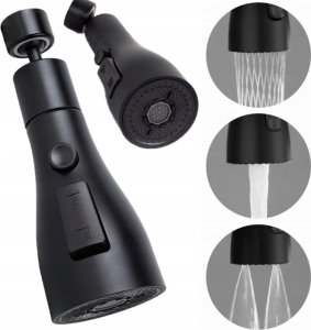 Noveen Przedłużka do baterii dwufunkcyjna XL1077 black 15