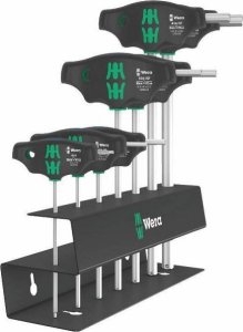 Wera ZESTAW WKRĘTAKÓW PROFIL HEX-PLUS 454/7 HF SET 2, 7CZ. (1 KPL) 1