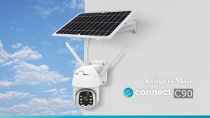 Kruger&Matz Kamera Wi-Fi zewnętrzna Kruger&amp;Matz Connect C90 Solar 4