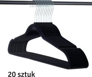 ATL DA18 Wieszaki na ubrania welurowe 20szt 4