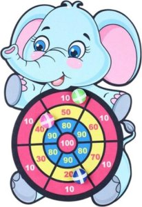 ATL DA5 Gra na rzepy bezpieczne rzutki 2