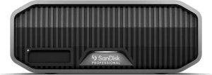 Dysk zewnętrzny HDD SanDisk Professional G-DRIVE PROJECT - Dysk twardy - Enterprise - 6 TB - zewnętrzny (stacjonarny) - USB 3.2 Gen 2 / Thunderbolt 3 (USB-C złącze) - 7200 rpm - szary 2