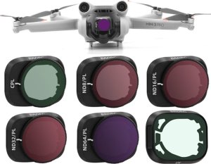 BRDRC FILTRY DO DJI MINI 3 / 3 PRO - CPL / UV / ND8PL / ND16PL / ND32PL / ND64PL 1