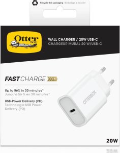 Ładowarka OtterBox Standard EU Wall Charger 20W USB-C USB-PD White 3