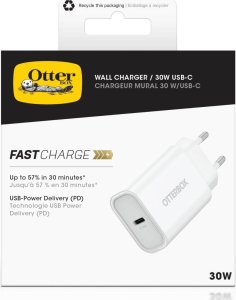Ładowarka OtterBox OtterBox Standard EU Wall Charger 30W USB-C USB-PD White 4