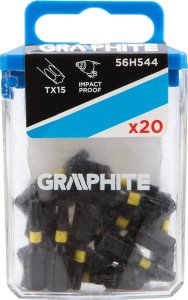 Graphite Bity udarowe TX15 x 25 mm, 20 szt. 1