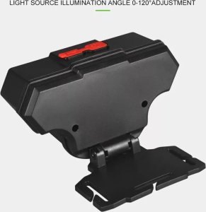 Latarka Tech-Led Latarka czołowa super jasne 3 LED światło ostrzegawcze ładowana z USB Latarka czołowa super jasne 3 LED światło ostrzegawcze ładowana z USB 5