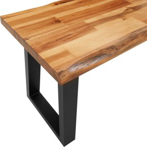 vidaXL 3-cz. zestaw mebli jadalnianych akacja 9