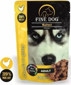 FINE DOG Fine Dog Mokra Karma dla Psa Kurczak 100g 1