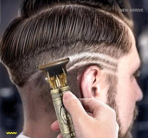 Maszynka do włosów Tech-Led Maszynka trymer barberski do włosów i brody z wyświetlaczem cyfrowym Maszynka trymer barberski do włosów i brody z wyświetlaczem cyfrowym 4