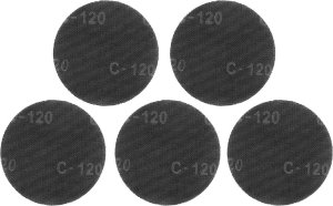Graphite Siatka ścierna do gipsu na rzep 180 mm, K120, 5szt do szlifierki 59G263 6