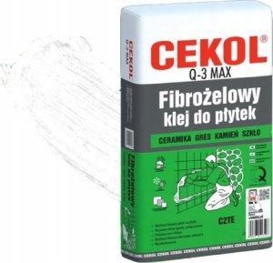 Cekol Klej do płytek fibrożelowy Q3 max 5 kg 1