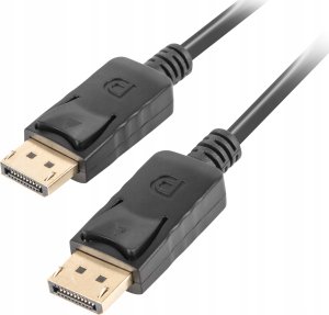 Lanberg KABEL DISPLAYPORT 4K UHD Przewód DP 1m 100%CU GOLD 2